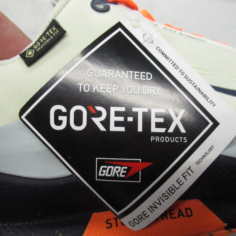 Nike Mens Running Shoes 9 White Reactx Infinity Run 4 Light GTX Waterproof NEW - Picture 9 of 11